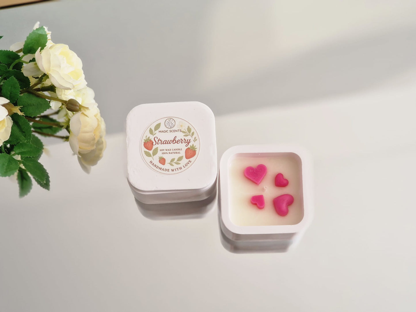 Lumanare Strawberry Kiss